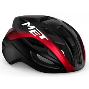 MET Rivale Mips Black/Red Metallic/Glossy