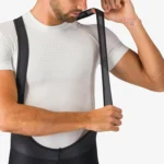 Castelli Entrata Bibtight Black Κολάν Ποδηλασίας