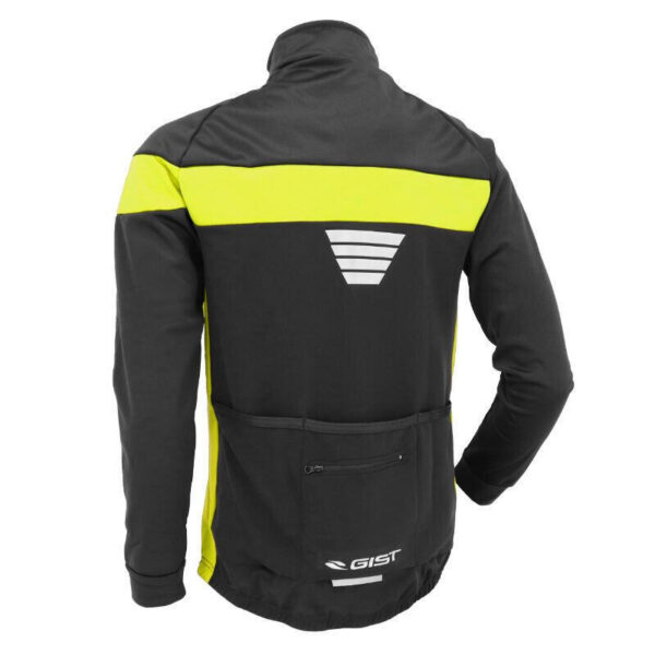 GIST INSIDE WINTER JACKET ποδηλασίας Black/Yellow