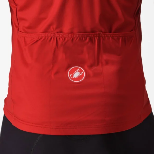 Castelli Pro Thermal Mid Vest pompeian red