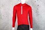 Castelli Entrata Thermal Jersey pompeian red