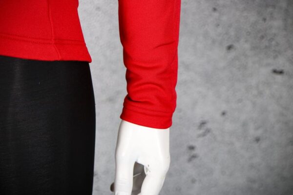 Castelli Entrata Thermal Jersey pompeian red