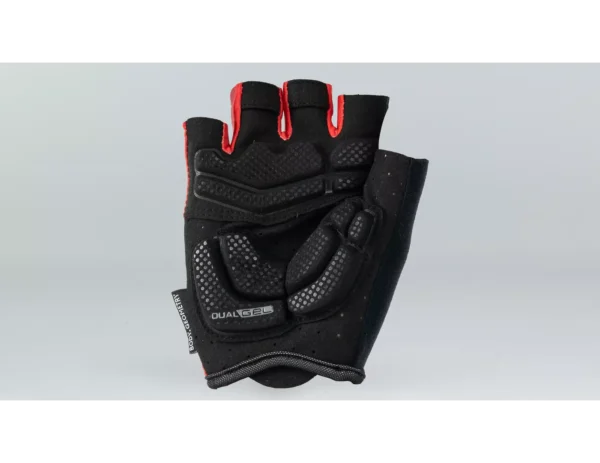 Specialized Body Geometry Dual-Gel Gloves red