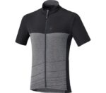 Shimano trail cycling jersey short sleeves raven