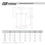 Force μπλούζα ποδηλασίας MTB Core Jersey Γκρι-Μπλε