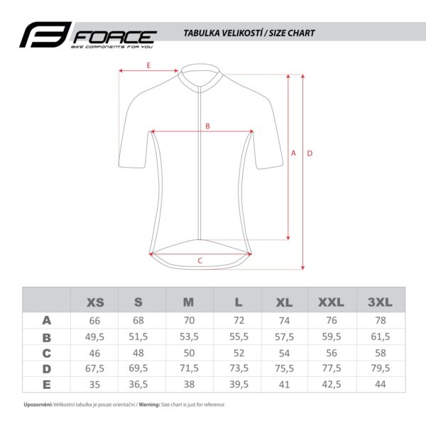 Force μπλούζα ποδηλασίας MTB Core Jersey Γκρι-Μπλε