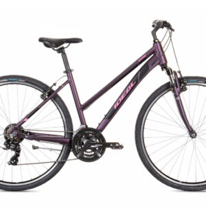 Ideal ποδήλατο trekking Moovic Lady Satin Purple