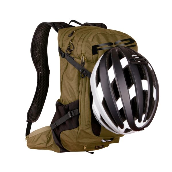 R2 σακίδιο πλάτης TRAIL STAR 12L OLIVE GREEN