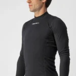 Castelli Flanders Warm LS Ισοθερμικό Ποδηλασίας Black