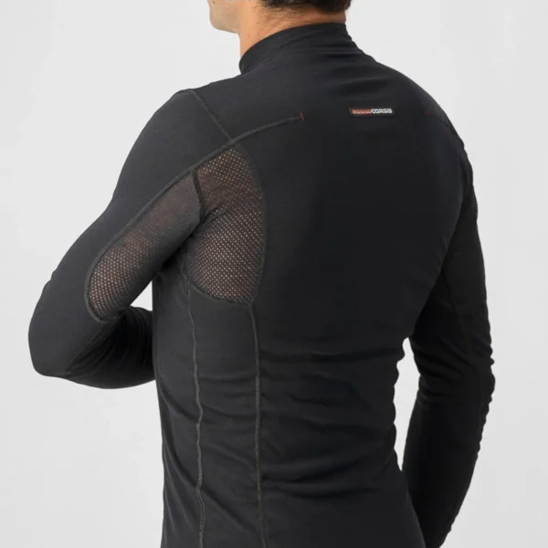 Castelli Flanders Warm LS Ισοθερμικό Ποδηλασίας Black