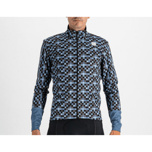 Sportful Jacket ποδηλασίας Pixel Blue Sea