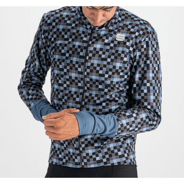 Sportful Jacket ποδηλασίας Pixel Blue Sea