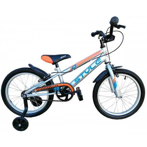 Style Παιδικό Ποδήλατο Challenger II 18” Ασημί
