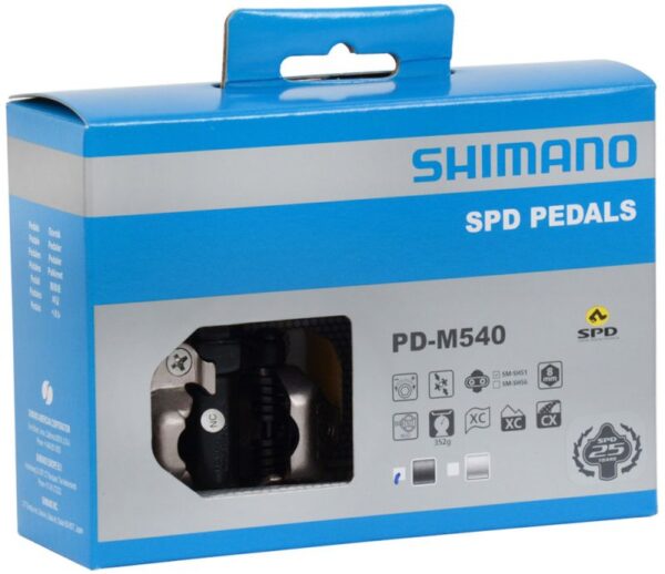 Shimano PD-M540 SPD Πετάλια Ποδηλάτου BLACK