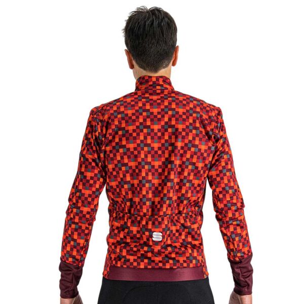 Sportful Jacket ποδηλασίας Pixel Red Wine