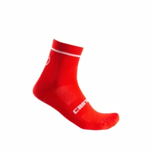 Castelli Κάλτσες Ποδηλασίας Entrata 9 Sock Red