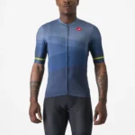 Castelli Μπλούζα Ποδηλασίας Orizzonte Jersey BELGIAN BLUE/LIGHT STEEL BLUE