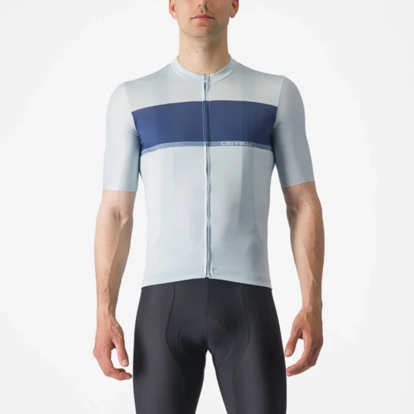 Castelli Μπλούζα Ποδηλασίας Tradizione WINTER SKY/BELGIAN BLUE-STEEL
