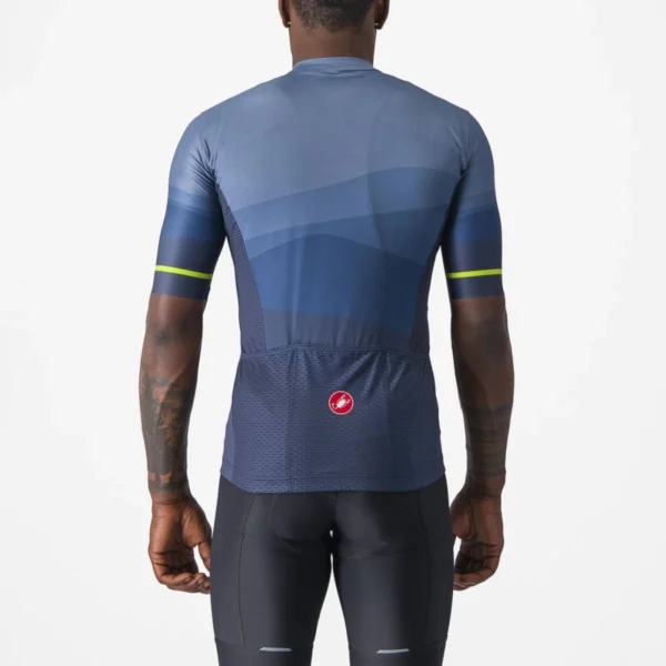 Castelli Μπλούζα Ποδηλασίας Orizzonte Jersey BELGIAN BLUE/LIGHT STEEL BLUE