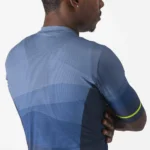 Castelli Μπλούζα Ποδηλασίας Orizzonte Jersey BELGIAN BLUE/LIGHT STEEL BLUE