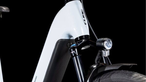 Cube Ηλεκτρικό Ποδήλατο Kathmandu Hybrid One 600 Easy Entry polarwhite'n'black