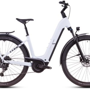 Cube Ηλεκτρικό Ποδήλατο Kathmandu Hybrid One 600 Easy Entry polarwhite'n'black