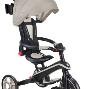 Globber Τρίκυκλο Trike Explorer Foldable 4 In 1 Taupe
