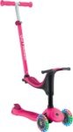 Globber Scooter Go.Up Sporty Lights Funchsia