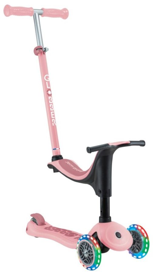 Globber Scooter Go.Up Sporty Lights Pastel Pink