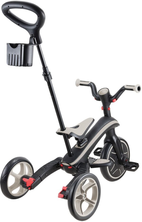 Globber Τρίκυκλο Trike Explorer Foldable 4 In 1 Taupe