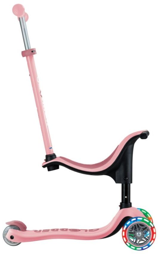 Globber Scooter Go.Up Sporty Lights Pastel Pink