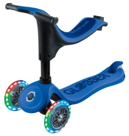 Globber Scooter Go.Up Sporty Lights Navy Blue