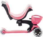 Globber Scooter Go.Up Baby Lights 360 Coral Pink