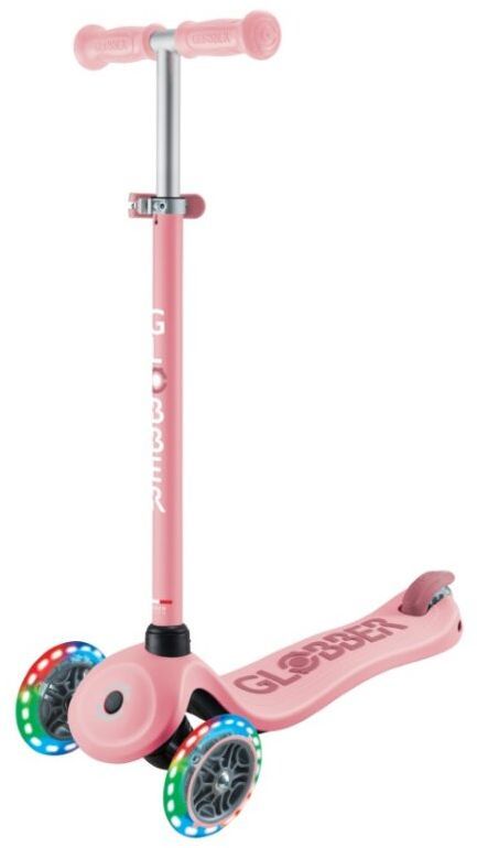 Globber Scooter Go.Up Sporty Lights Pastel Pink