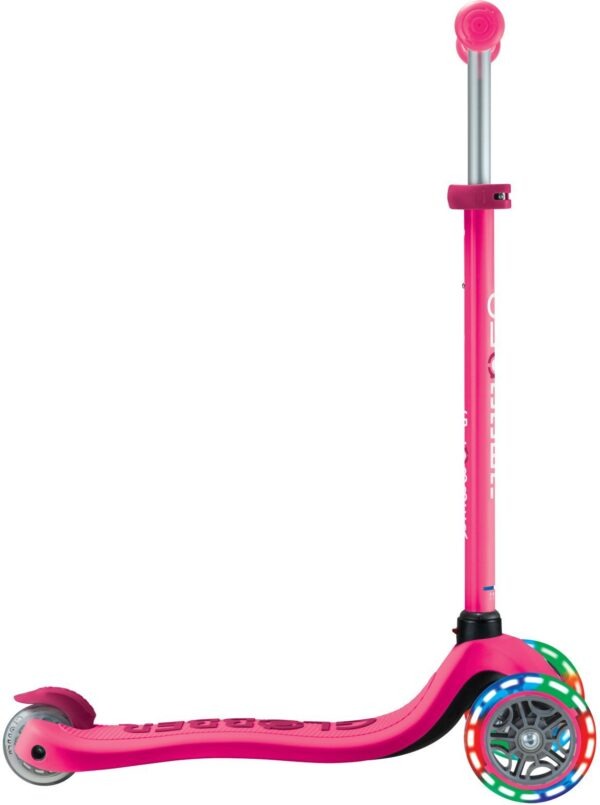 Globber Scooter Go.Up Sporty Lights Funchsia