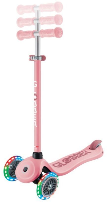 Globber Scooter Go.Up Sporty Lights Pastel Pink