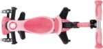 Globber Scooter Go.Up Baby Lights 360 Coral Pink