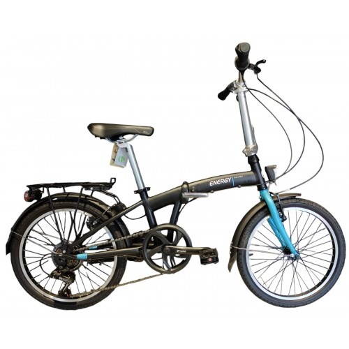 Energy Ποδήλατο Σπαστό Elegance 20" Black 'n' Vivid Teal