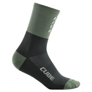 Cube High Cut Socks ATX Grey 'n' Olive