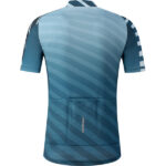 Shimano Μπλούζα Ποδηλασίας Aerolite short sleeve jersey Navy Zebra