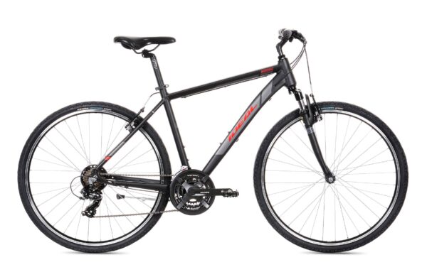 Ideal ποδήλατο trekking Moovic Satin Black/Red
