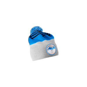 CUBE ΣΚΟΥΦΟΣ BOBBLE BEANIE BLUE AND GREY 11062