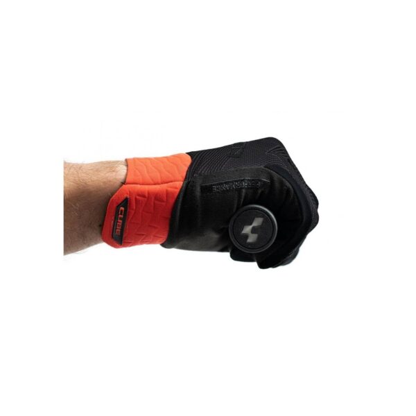 Γάντια Cube Performance Long Finger BLACK ORANGE ACTIONTEAM 11117