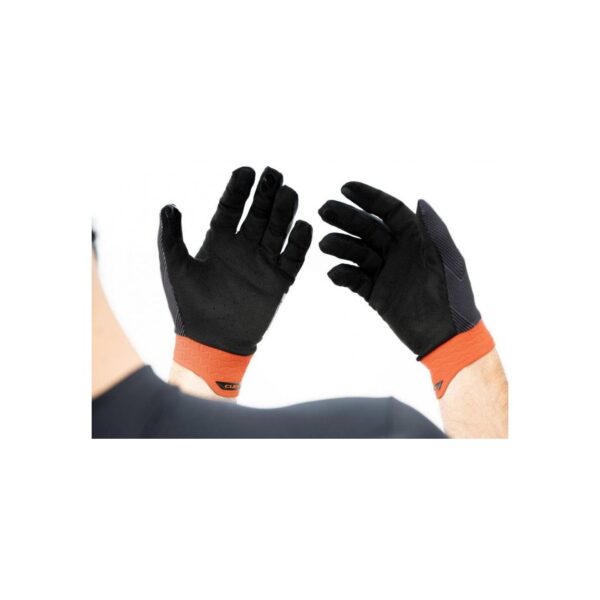 Γάντια Cube Performance Long Finger BLACK ORANGE ACTIONTEAM 11117