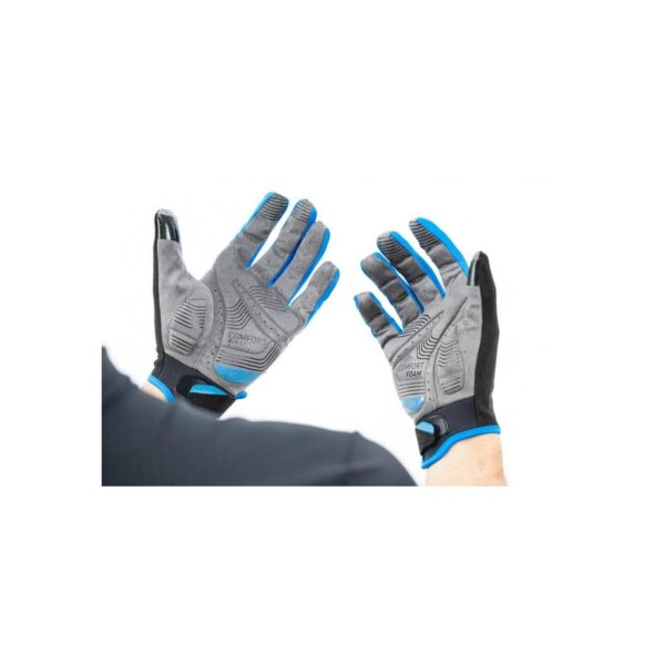Γάντια Cube Long Finger X Natural Fit 11125 - Grey 'n' Blue