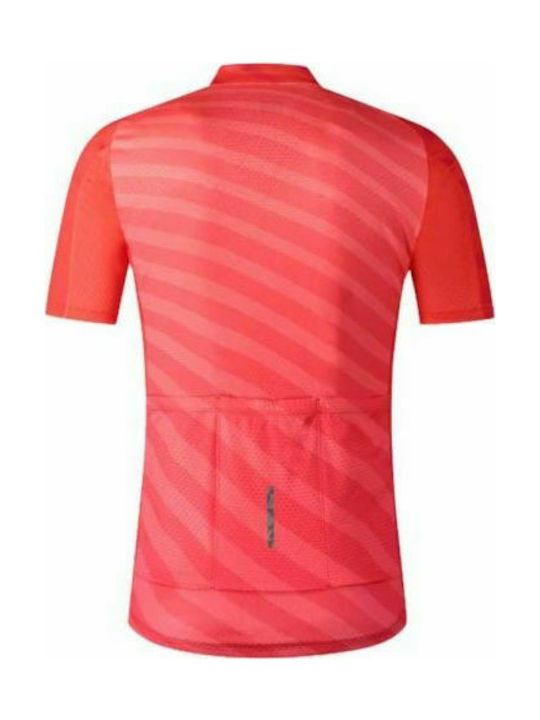Shimano Μπλούζα Ποδηλασίας Aerolite short sleeve jersey Red