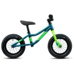 GHOST Ποδήλατο Ισορροπίας Powerkiddy 12 Dirty Blue / Metalic Lime Glossy