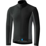Shimano Μπλούζα Ποδηλασίας Thermal Long Sleeve Jersey - Black