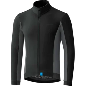 Shimano Μπλούζα Ποδηλασίας Thermal Long Sleeve Jersey - Black
