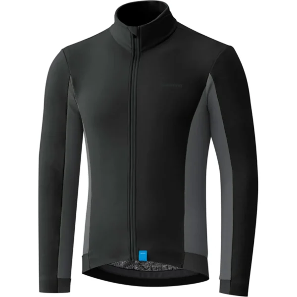 Shimano Μπλούζα Ποδηλασίας Thermal Long Sleeve Jersey - Black